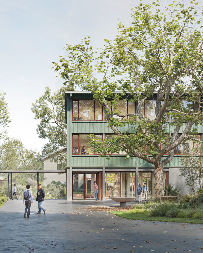Schule Bodenacker Visualisierung aussen 2 breit